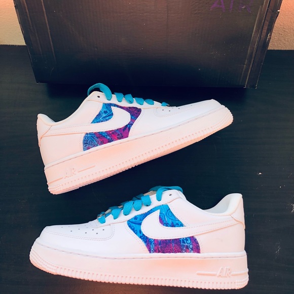 Nike Air Force 1 Custom. Women’s Sz 8 - Picture 2 of 10